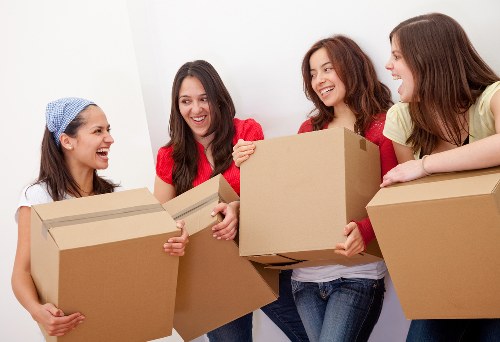 Charity donation and reuse partnership for storage items