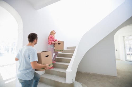 Business inventory stored in a clean Strawberryhill storage facility