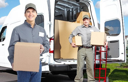 Careful loading of furniture during a Strawberryhill home move