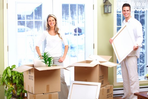 Clean and secure self-storage environment showing practical space management